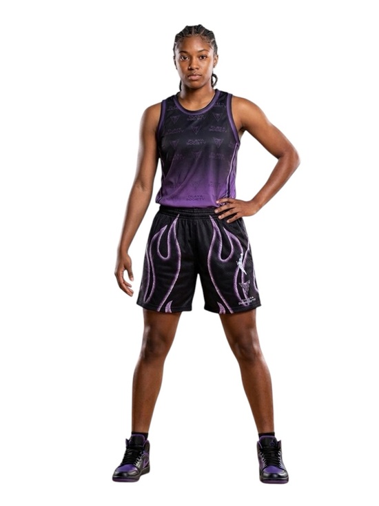 WNBA Pants - NWT Playa Society x WNBA Golden State Valkyries Mesh Basketball Shorts – Size S